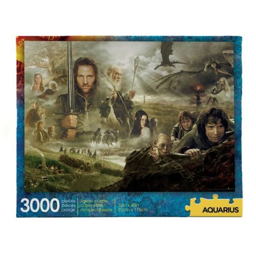 Puzzle 3000 pièces - Seigneur des Anneaux Saga Collector