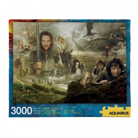 Puzzle 3000 pièces - Seigneur des Anneaux Saga Collector