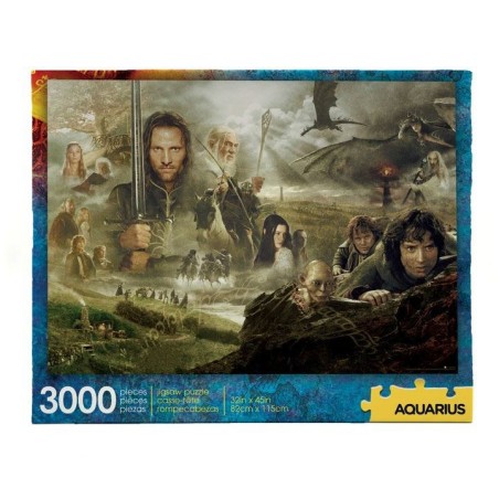 Puzzle 3000 pièces - Seigneur des Anneaux Saga Collector
