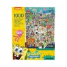 Puzzle 1000 pièces - Bob l'Eponge Cast