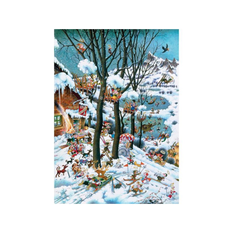 Puzzle 1000 pièces - Paradise in Winter Puzzle 1000 pièces - Paradise in Winter