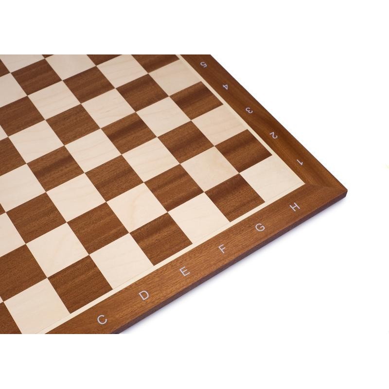Table D'échecs En Bois Massif Acajou Style Baroque, Pliable Et Extensible, 4 Places