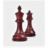 Pièces d'échecs Stallion Padouk - Taille 6