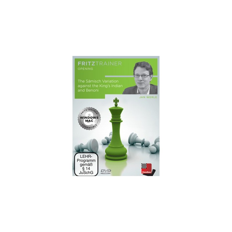 DVD Jan Werle - The Saemisch Variation against the King's Indian and Benoni DVD Jan Werle - The Saemisch Variation against the King's Indian and Benoni