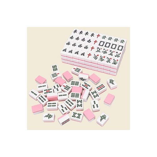 Mahjong Mallette Voyage - Pink