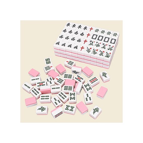 Mahjong Mallette Voyage - Pink