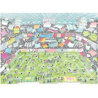 Puzzle 1080 pièces - Stade de Football