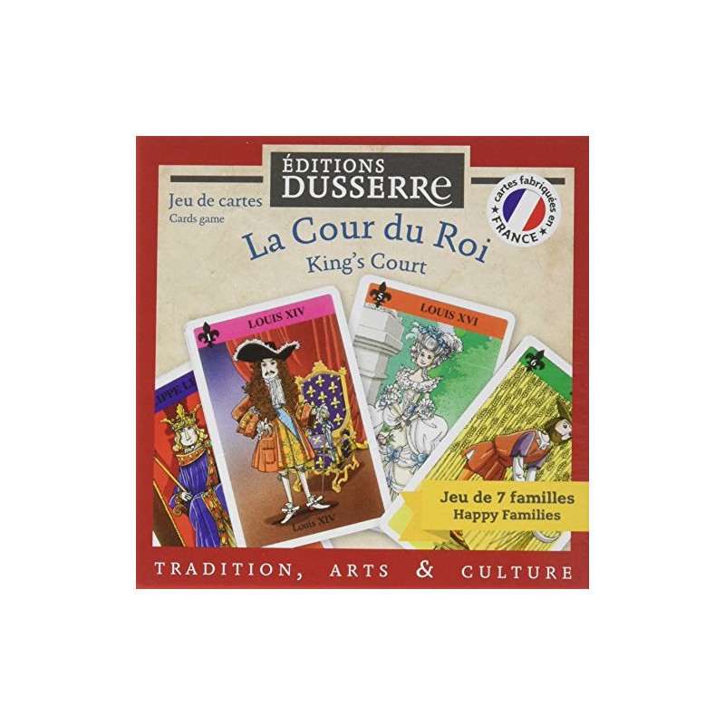 Jeu de 7 familles - A l'epoque du Roi