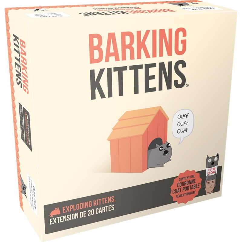 Exploding Kittens - Extension : Barking Kittens