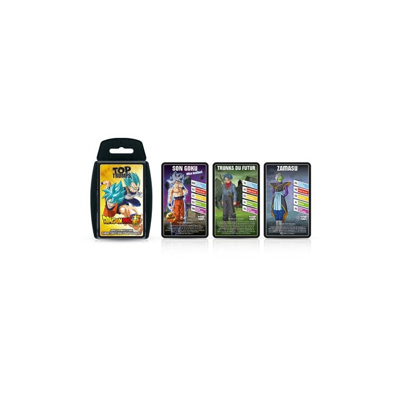 Top Trumps Dragon Ball Super Kartenspiel – Teste Dein Wissen über Goku, Vegeta & Co.!