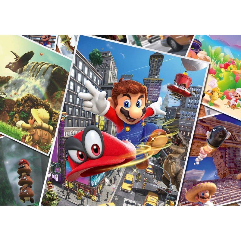 Puzzle 500 pièces - Super Mario Odyssey Puzzle 500 pièces - Super Mario Odyssey
