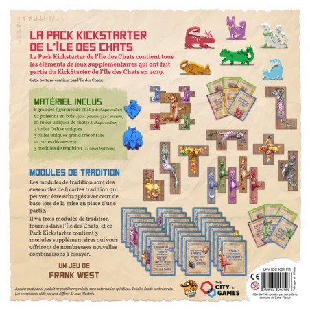 L'île des Chats : Le Pack Kick Starter