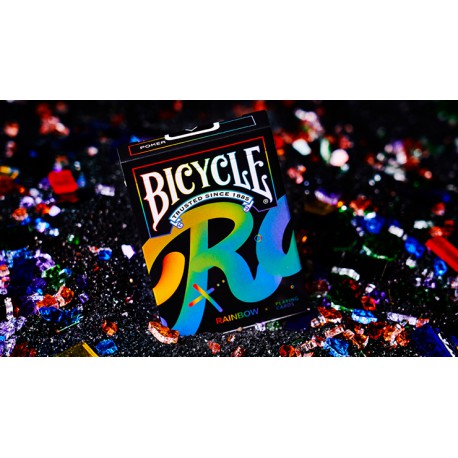 Cartes Bicycle Rainbow