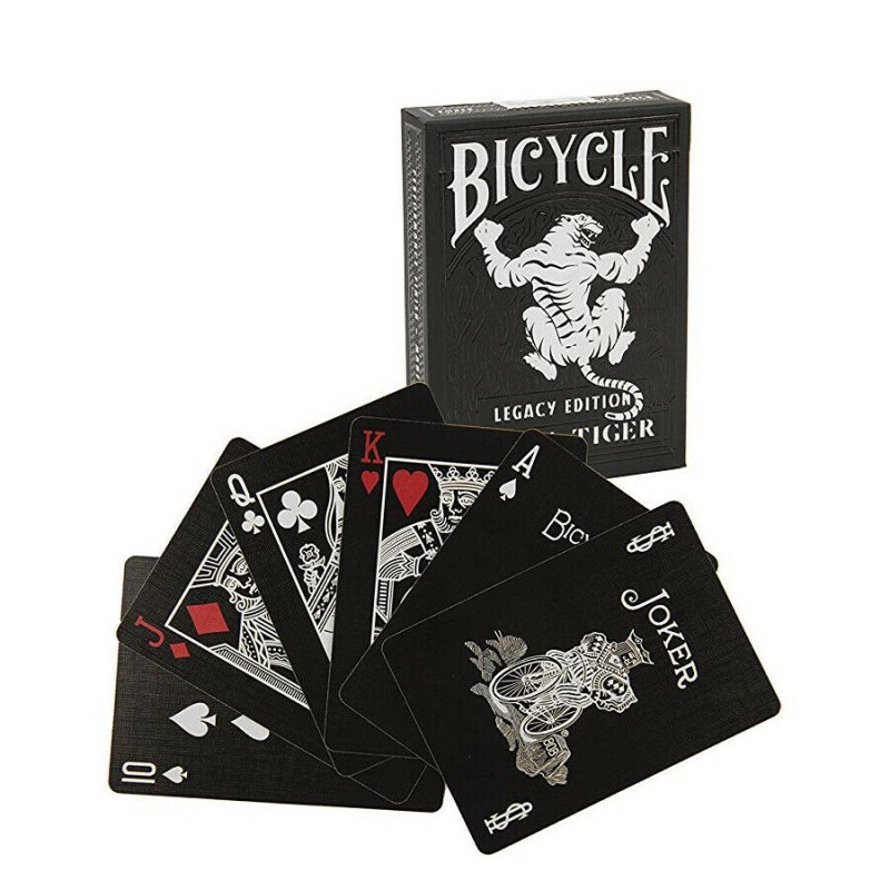 Acheter Cartes Bicycle Black Tiger Legacy v2 - Boutique Variantes