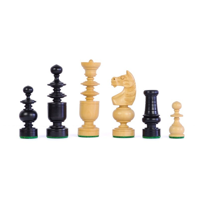 Ancien jeu d’échecs Régence – Roi de 9,8 cm – 1930 - 1939 - - Catawiki