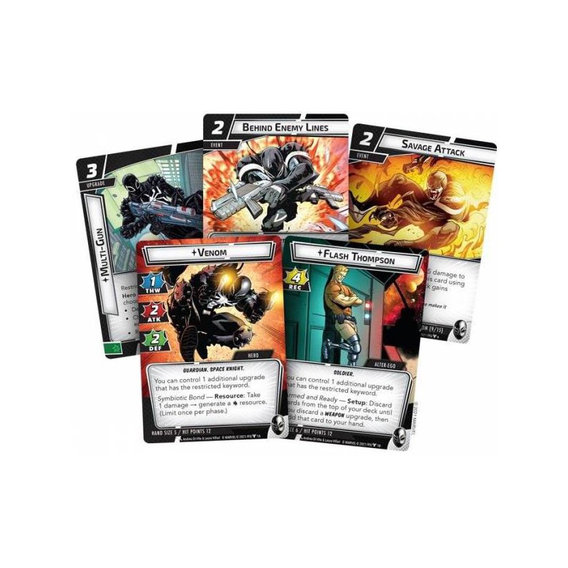 Marvel Champions: Le Jeu de Cartes - Venom - Jeux de cartes - Fantasy  Flight Games