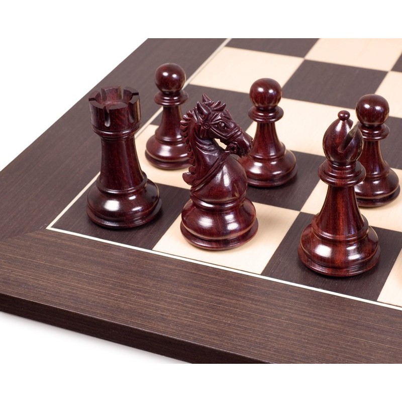 Jeu D'échecs Henri Chavet – Type Staunton Taille 8, Bois, 1980, Sculpture Main