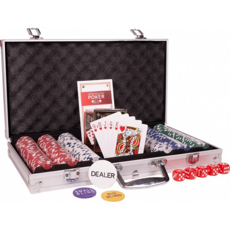 Mallette Poker 300 jetons Classique 11.5g