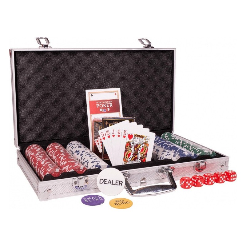 Mallette Poker 300 jetons Classique 11.5g