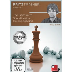 DVD Zwirs - Fianchetto Scandinavian (1.e4 d5 2.exd5 Nf6)