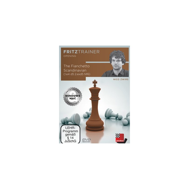 DVD Zwirs - Fianchetto Scandinavian (1.e4 d5 2.exd5 Nf6)