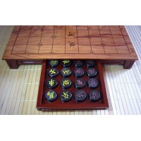 Ensemble Xiangqi en ébène