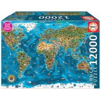 Puzzle 12000 pièces - Merveilles du Monde