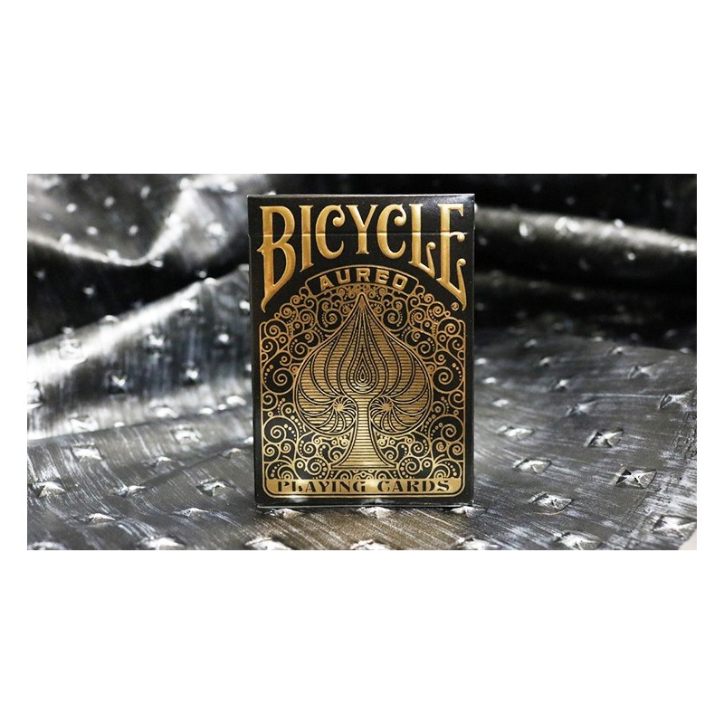 Cartes à jouer Bicycle Aureo Black