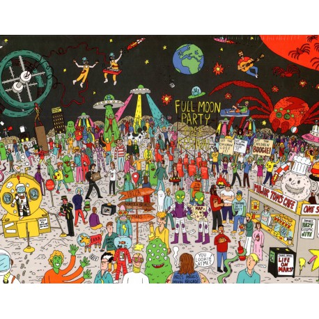 Puzzle 500 pièces - Where's Bowie ?