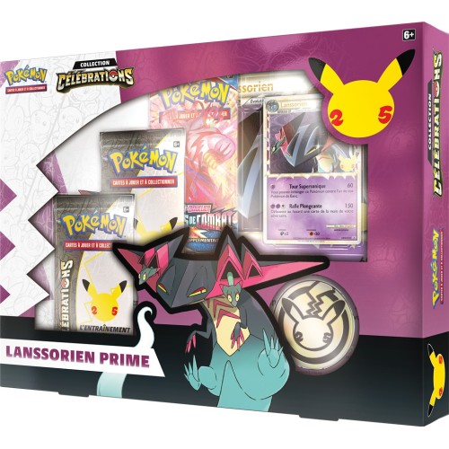 Pokémon JCC 25 ans - Coffret Collection Célébrations : Lanssorien Prime