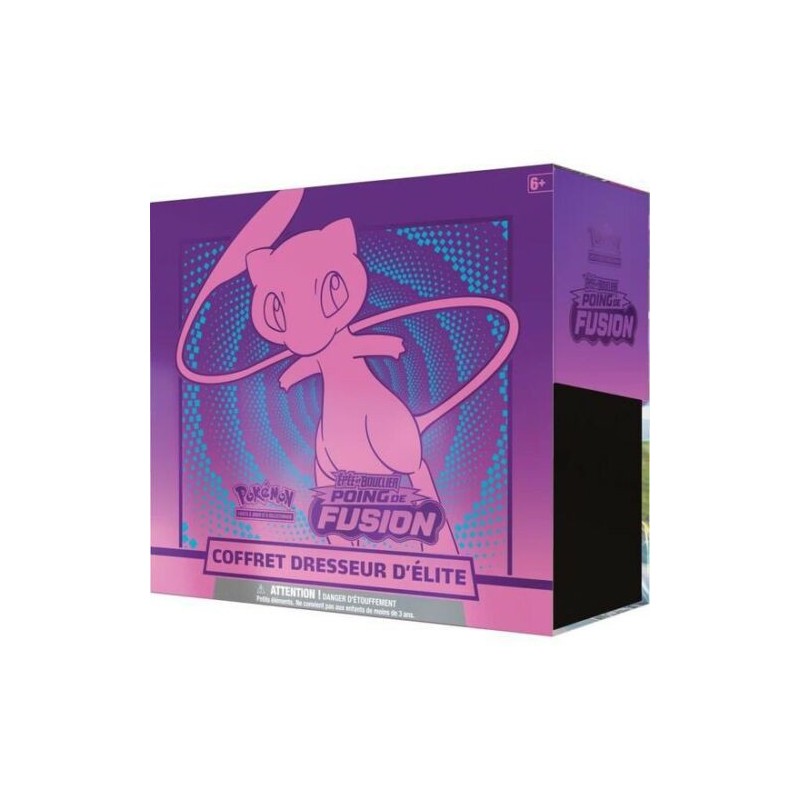 Coffret Pokémon Dresseur d'Élite Epée et Bouclier - Poing de Fusion