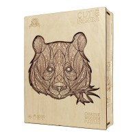 Puzzle en bois Woodbest 200 pièces - Panda