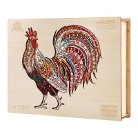 Puzzle en bois Woodbests 217 pièces - Coq