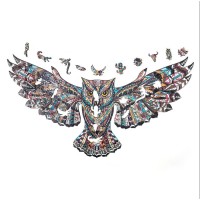 Puzzle en bois Woodbests 188 pièces - Hibou