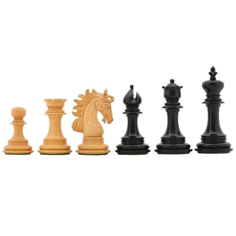 Pièces d'Echecs Prestige Ebène - Taille 6 Pièces d'Echecs Prestige Ebène - Taille 6