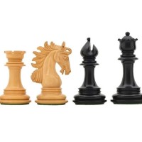 Pièces d'Echecs Prestige Ebène - Taille 6