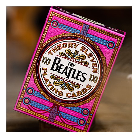 Cartes à Jouer The Beatles Pink - Theory 11 Collection
