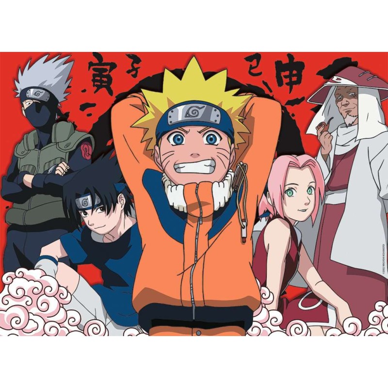 Puzzle 500 pièces - Les Aventures de Naruto