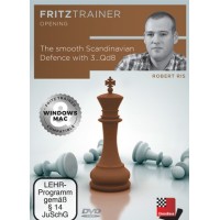 DVD The smooth Scandinavian Defence with 3...Qd8 - Robert Ris