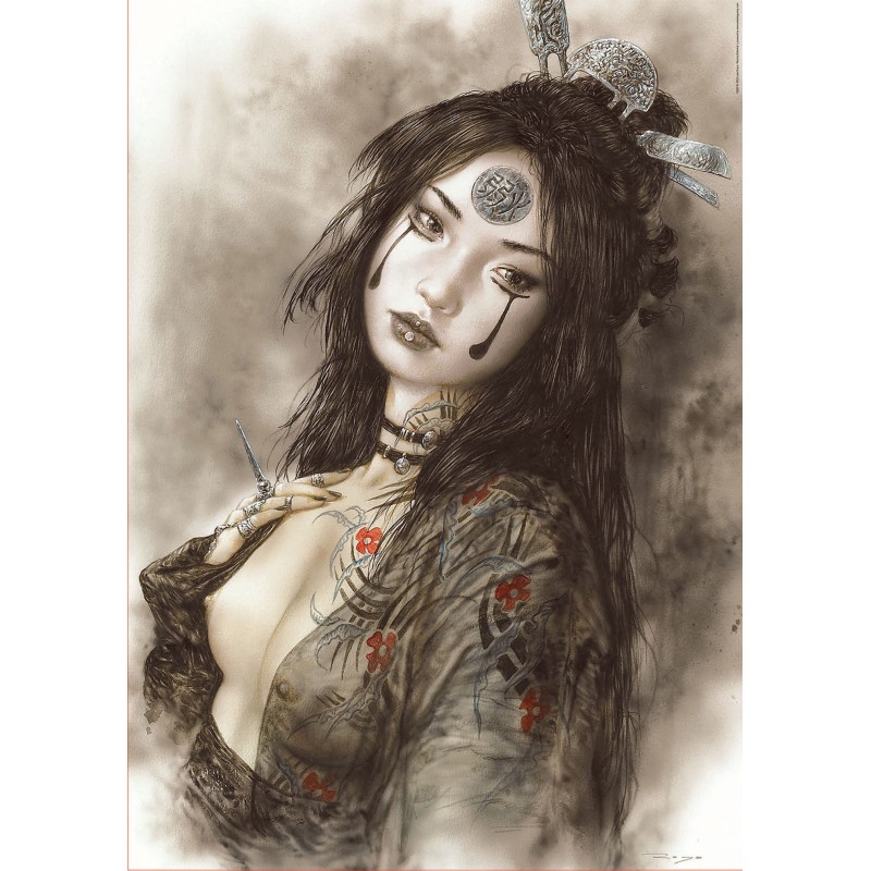 Puzzle 1000 pièces - Dead Moon par Luis Royo Puzzle 1000 pièces - Dead Moon par Luis Royo