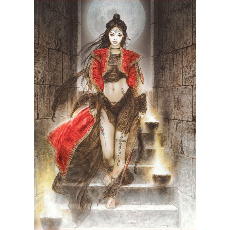 Puzzle 1500 pièces - Dead Moon par Luis Royo Puzzle 1500 pièces - Dead Moon par Luis Royo