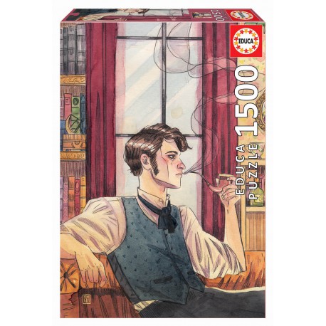 Puzzle 1500 pièces - Sherlock Holmes par Esther Gili