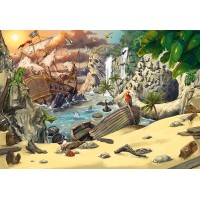 Puzzle 368 pièces - Escape Kids : L'Aventure des Pirates