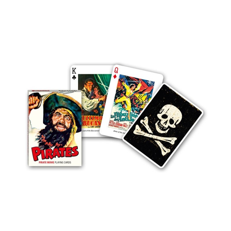 Cartes à Jouer Pirates Movies