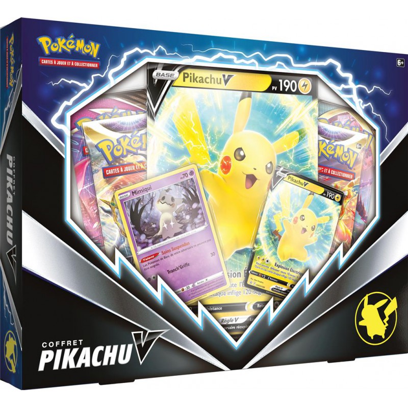 Acheter Coffret Cartes Pokémon Pikachu V - Boutique Variantes