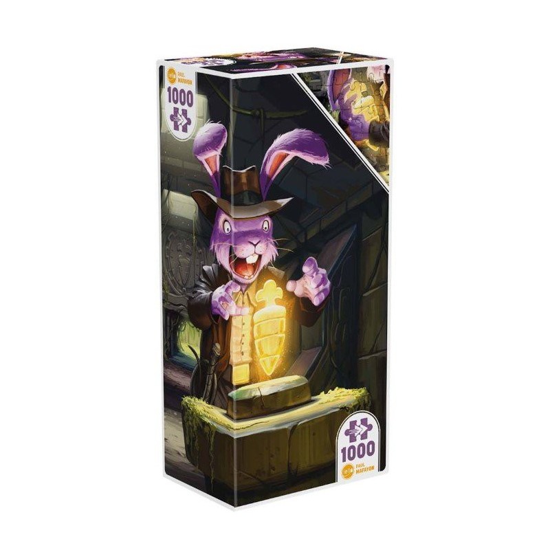Puzzle Twist 1000 pièces - Bunny Kingdom Explorer - Paul Mafayon Puzzle Twist 1000 pièces - Bunny Kingdom Explorer - Paul Mafayon