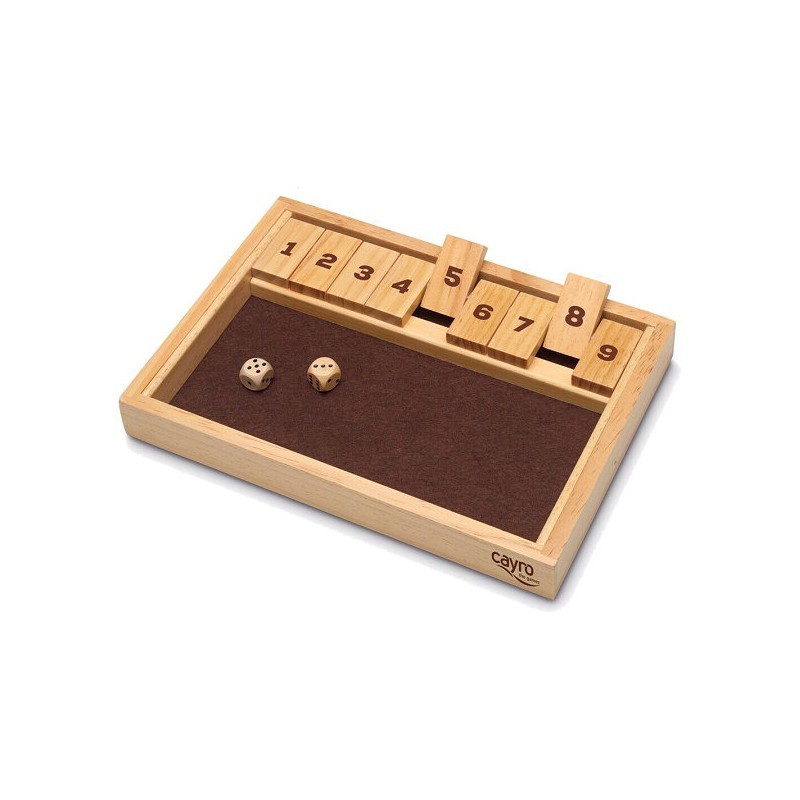 Shut the Box - Bois et Feutrine