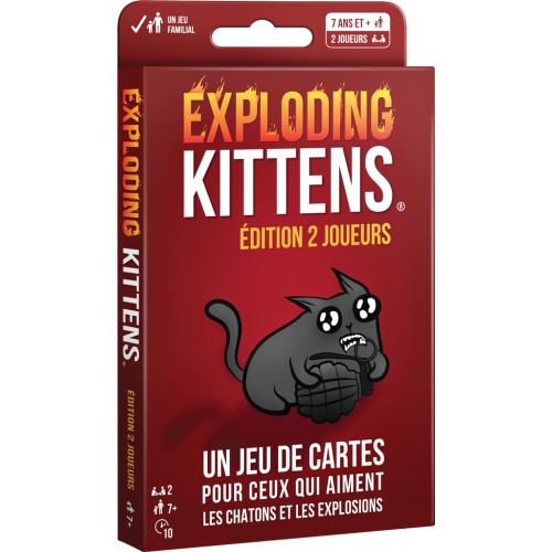 Exploding Kittens - Edition 2 Joueurs