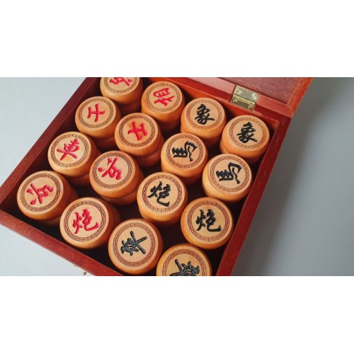 Xiangqi Pièces Bois Santal 4.8cm