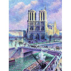 Puzzle 1000 pièces Notre-Dame par Maximilien Luce